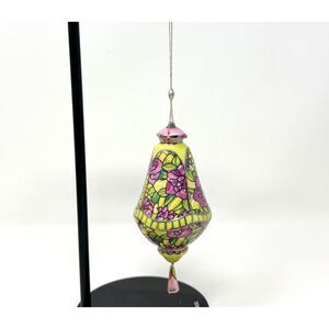 Bradford Editions Era of Louis Comfort Tiffany Azalea Porcelain Ornament